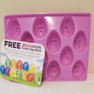 Jello Jigglers "Happy Easter" with orginal recipe card